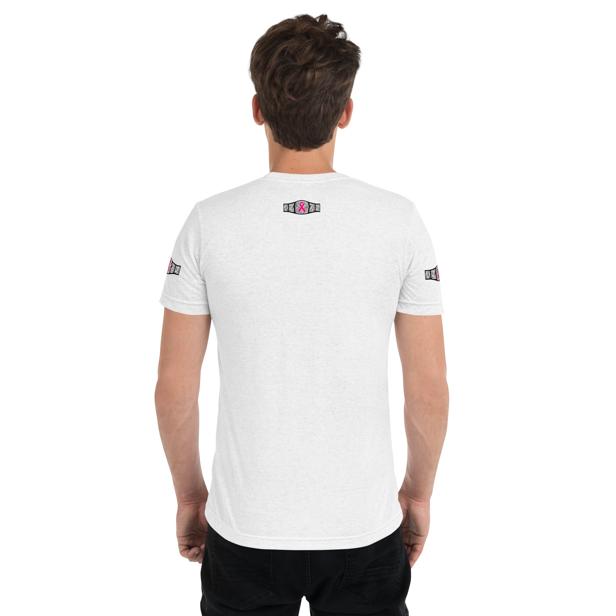 "My Granny Is A Breast Cancer Champ" Tri-Blend T-Shirt