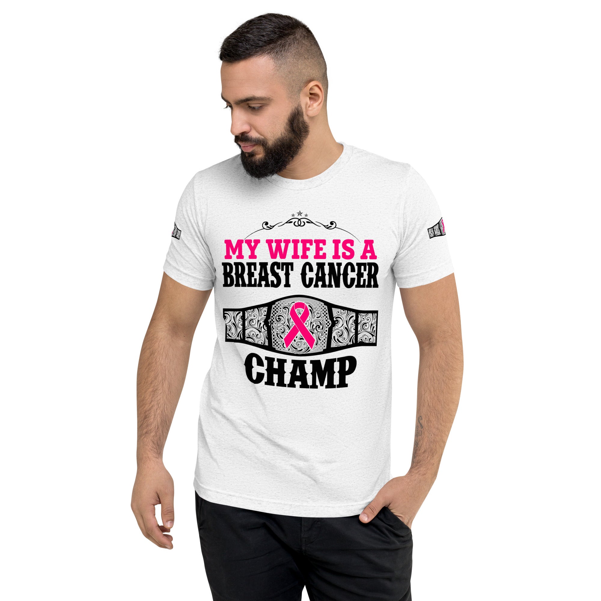 "My Wife Is A Breast Cancer Champ" T-Shirt Collection