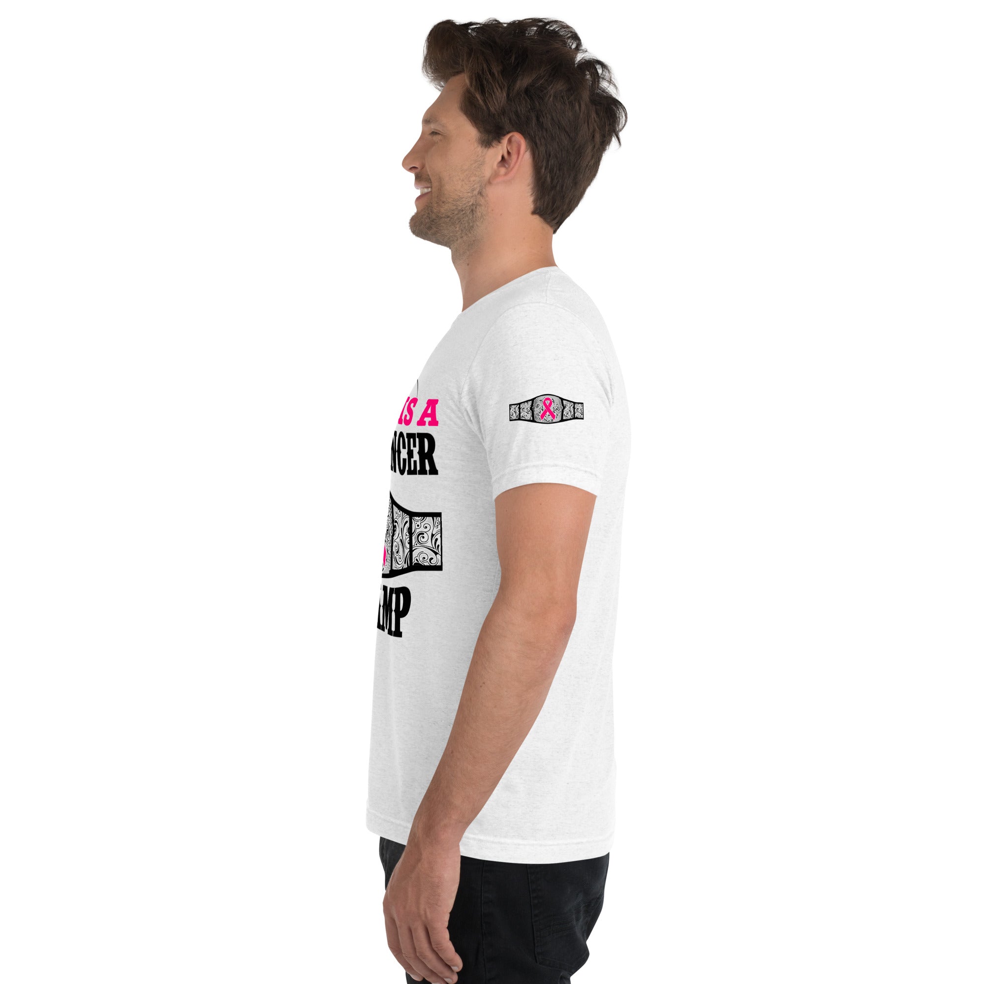 "My Granny Is A Breast Cancer Champ" Tri-Blend T-Shirt