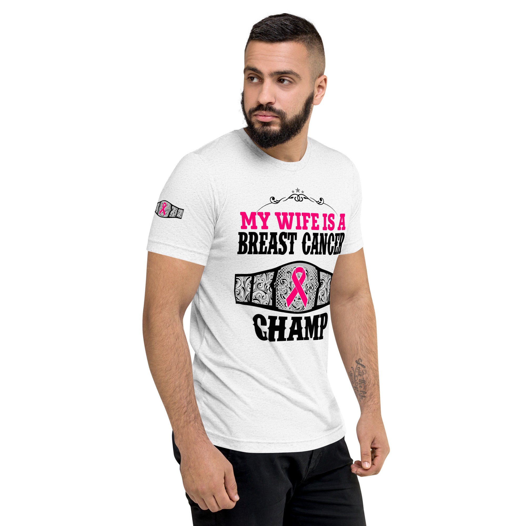 "My Wife Is A Breast Cancer Champ" T-Shirt Collection