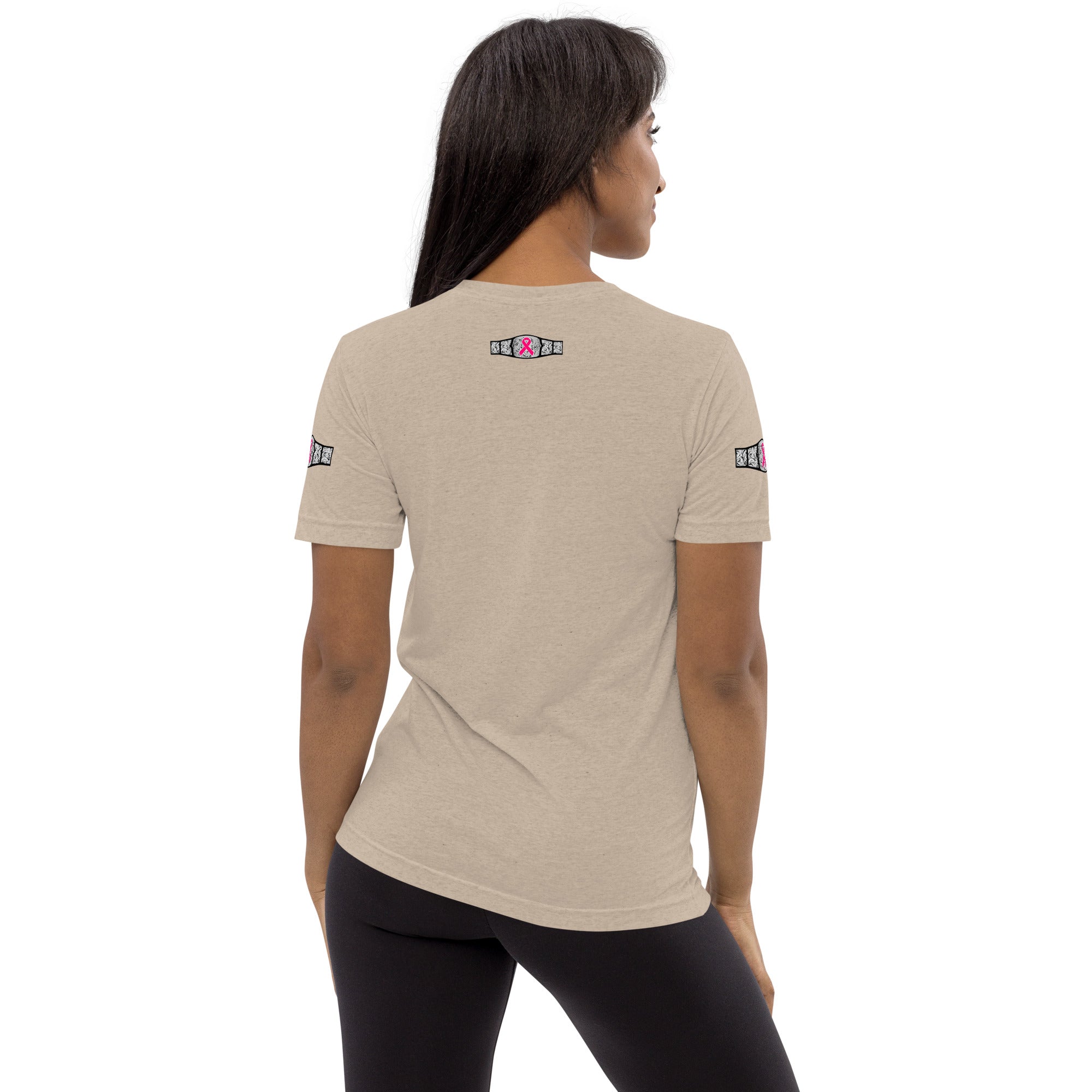 "My Sister Is A Breast Cancer Champ" Tri-Blend T-Shirt