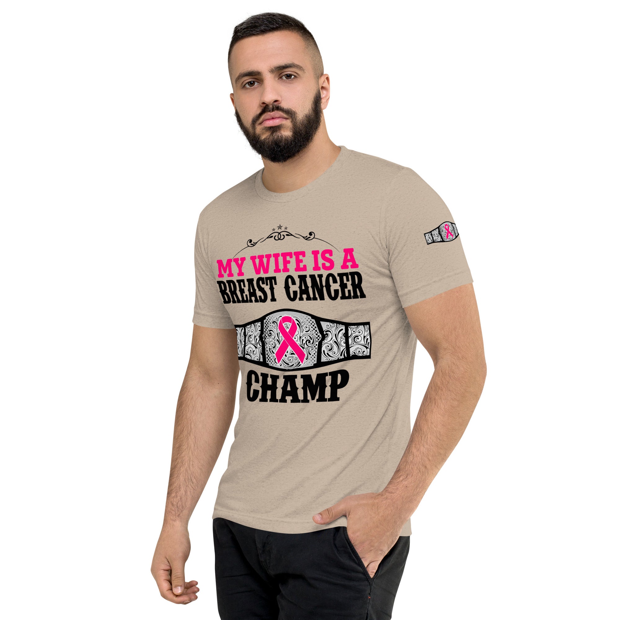 "My Wife Is A Breast Cancer Champ" T-Shirt Collection