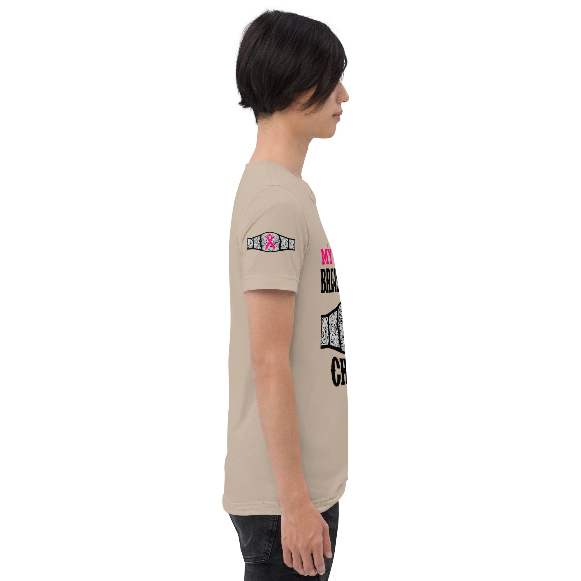 "My Cousin Is A Breast Cancer Champ" Tri-Blend T-Shirt