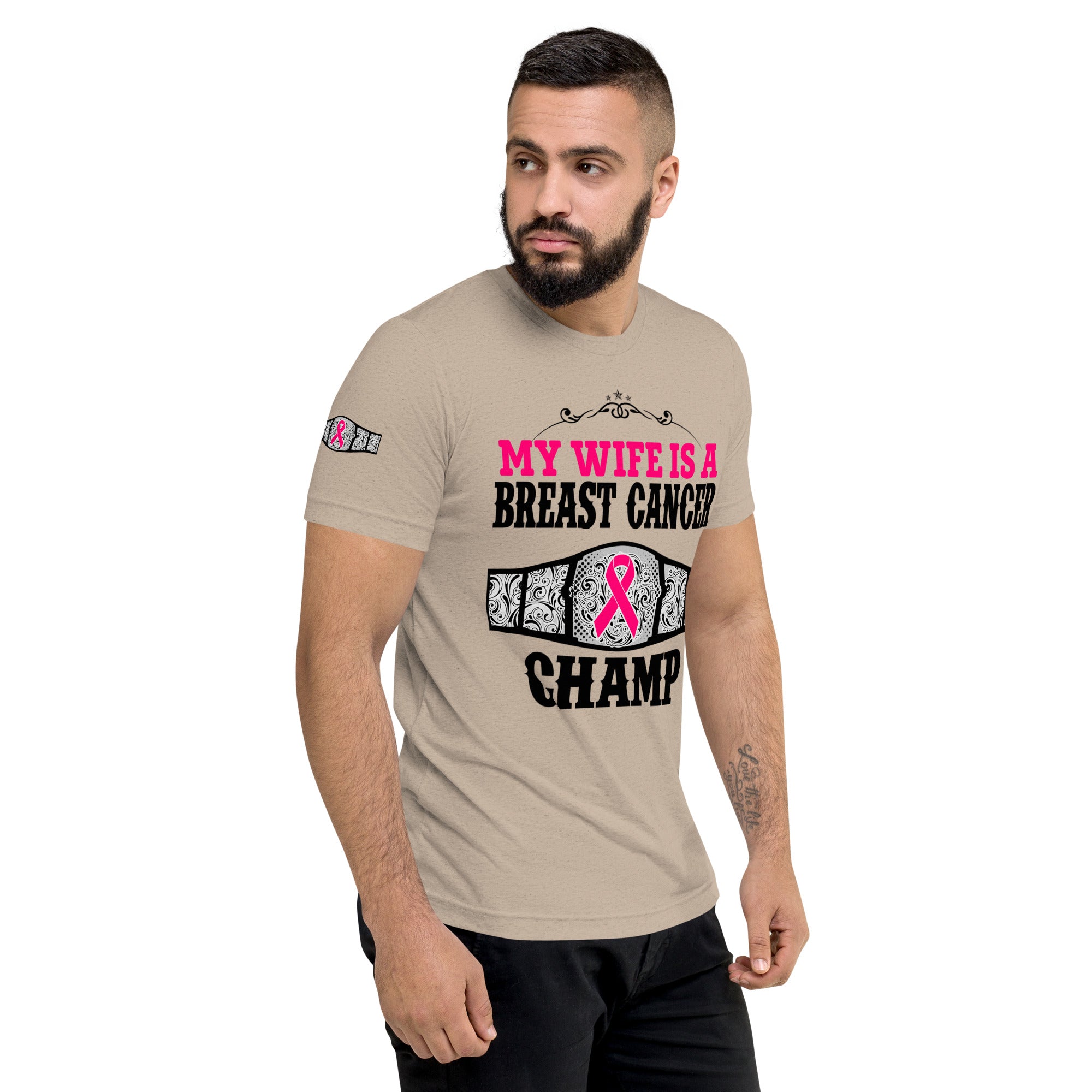 "My Wife Is A Breast Cancer Champ" T-Shirt Collection