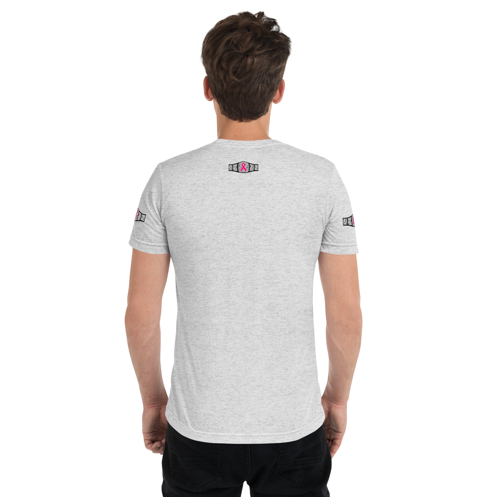 "My Granny Is A Breast Cancer Champ" Tri-Blend T-Shirt