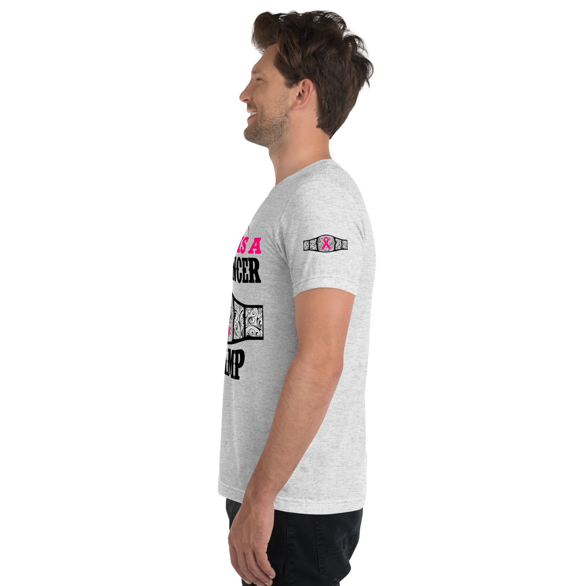 "My Granny Is A Breast Cancer Champ" Tri-Blend T-Shirt